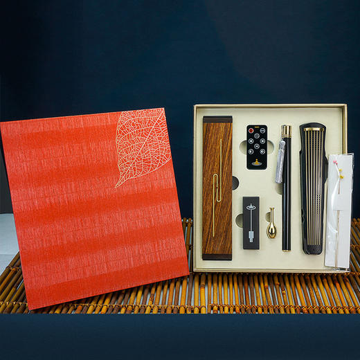 古琴蓝牙音响香具六件套 红木香具沉香插文创礼品理佛静心礼品 商品图3