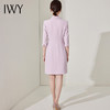 IWY/气质芋紫色连衣裙女美容院23C351-Q 商品缩略图4
