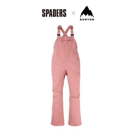 23/26BURTON雪服W GORE AVALON BIB POWDER BLUSH 商品图0