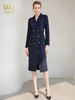 高端时尚连衣裙长袖主持人收腰显瘦西装裙春秋款气质职业装 商品缩略图1