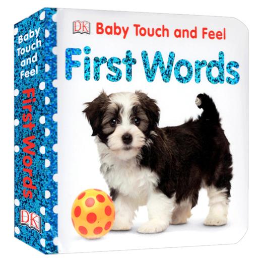 DK宝宝触摸书 单词认知 英文原版绘本 Baby Touch and Feel First Words 英文版进口原版幼儿英语启蒙纸板书 亲子共读早教益智书籍 商品图4