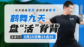 【8月25日】鹤舞九天--盘“活”脊背