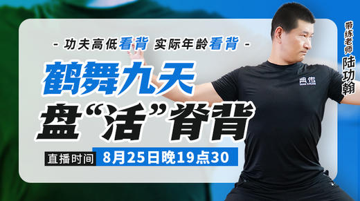 【8月25日】鹤舞九天--盘“活”脊背 商品图0