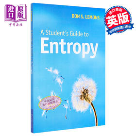 【中商原版】A Student's Guide to Entropy(Student's Guides) 英文原版 剑桥大学生指南系列：熵 Don S. Lemons