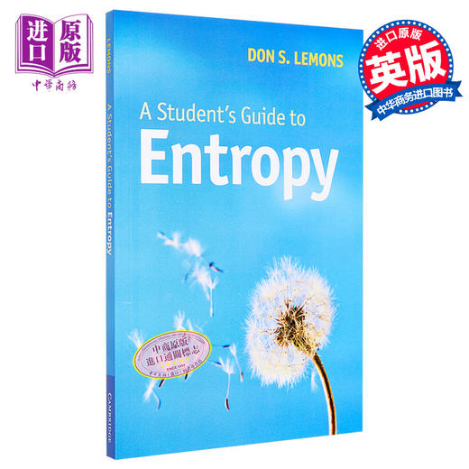 【中商原版】A Student's Guide to Entropy(Student's Guides) 英文原版 剑桥大学生指南系列：熵 Don S. Lemons 商品图0