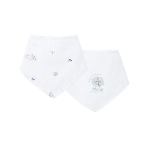 英氏婴幼儿毛巾三角巾宝宝纯棉抗菌围巾2023秋季新品YMJCJ0P168A 商品图4