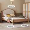 喜梦宝现代简约实木床中国风卧室双人床 红檀系列 商品缩略图3