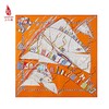 SAINTJOY/上久楷真丝方巾 双面印花真丝方巾  远航  FJS23025 商品缩略图10