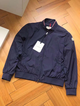 Moncler/蒙口 22SS  LOGO徽标 压纹立领 轻薄尼龙 夹克外套 顶级版本