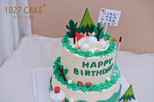 1027CAKE | 双层 高尔夫 茅 台 男士蛋糕 商品图2