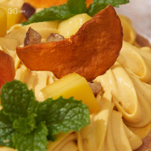 南瓜栗子芝士挞，可选8英寸东莞不配送「此东莞不配送」 商品图2