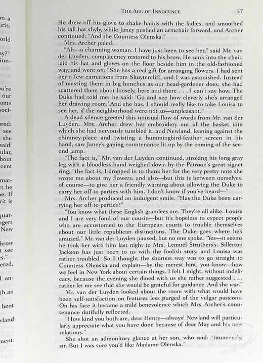 【中商原版】纯真年代 诺顿文学解读系列 英文原版 Age of Innocence Edith Wharton 商品图7