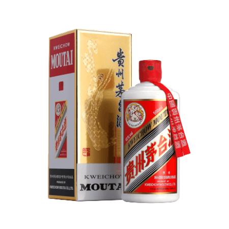 贵州茅台酒 43度飞天茅台 酱香型白酒 500毫升 商品图0