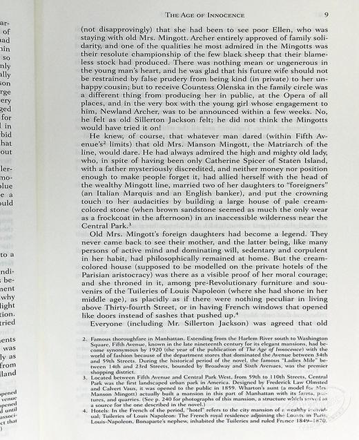 【中商原版】纯真年代 诺顿文学解读系列 英文原版 Age of Innocence Edith Wharton 商品图4