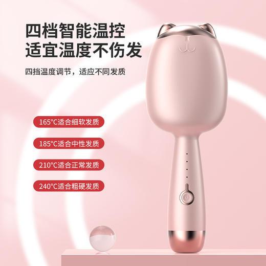 【猫爪蛋蛋卷发棒】32mm懒人必备  法式蛋卷卷发器便携  不伤发负离子夹板 商品图3