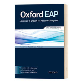 英文原版 OXFORD EAP B2 Student's Book and DVD-ROM Pack 牛津学术英语综合教材B2 英文版