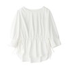 2023夏季新款雪纺衫七分袖衬衫女宽松大码衬衣圆领显瘦 商品缩略图4
