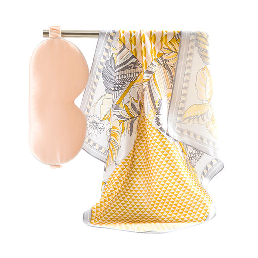 真丝眼罩丝巾组合 ES0001 商品图5