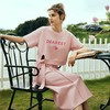 OLrain欧芮儿法式粉色时尚套装女夏季2023新款甜美减龄裙子两件套 商品缩略图3