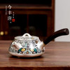 「金银错饕餮鎏银壶」金丰唐手工中式茶壶 家用复古文艺鎏银主人杯餐饮用具 商品缩略图0