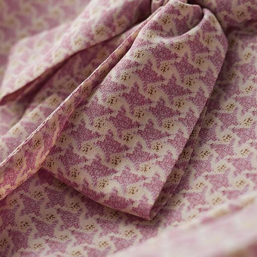 2023秋装新款衬衫女长袖宽松雪纺衫千鸟格女士衬衣A2718 商品图3