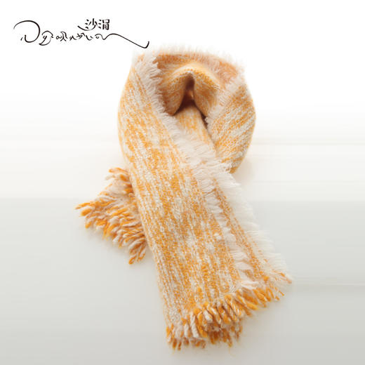 西藏手工艺氆氇双色围巾SJF95P562W 商品图7