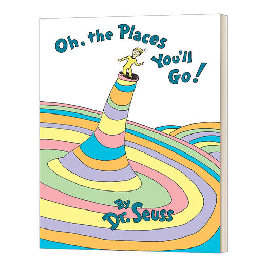 英文原版 Oh the Places You'll Go 苏斯博士 你要去往多少美妙的地方 Dr. Seuss 英文版 精装进口英语原版书籍 商品图0