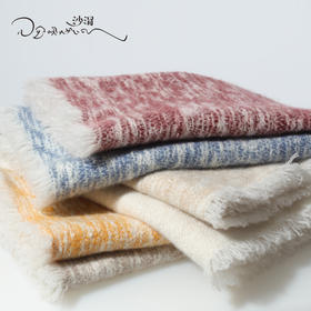 西藏手工艺氆氇双色围巾SJF95P562W