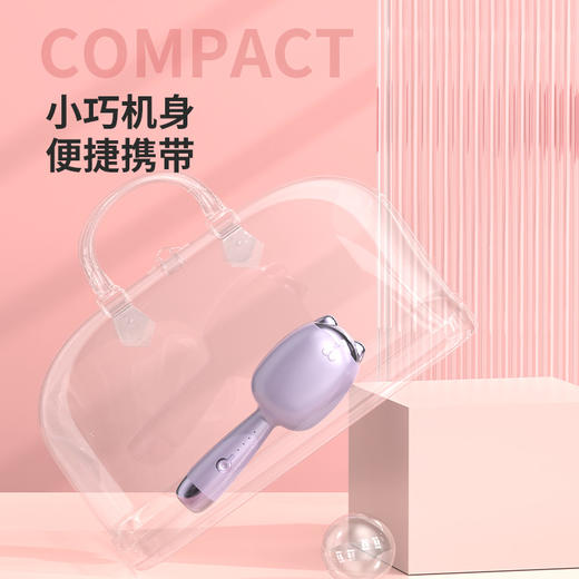 【猫爪蛋蛋卷发棒】32mm懒人必备  法式蛋卷卷发器便携  不伤发负离子夹板 商品图2