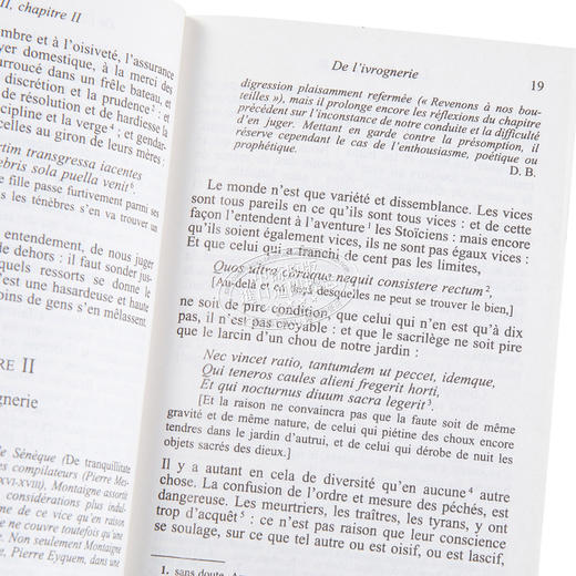 预售 【中商原版】 蒙田随笔 卷2 Essais Livre second 法文原版 MICHEL DE MONTAIGNE 文艺复兴经典哲学 商品图3