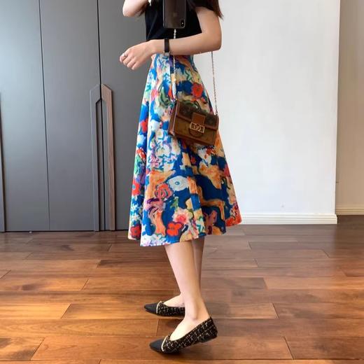 裁缝学苑AQ197设计感中长款A字裙伞裙半裙纸样 女装裙子服装打板 商品图4