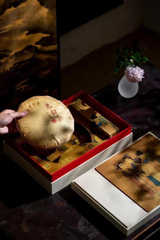 雅集·蝶恋花 普洱茶单饼礼盒 商品图2