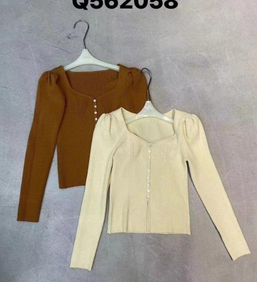 【门店同款】秋季浪漫主义-法式排扣毛衣 153751905 商品图0