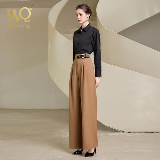 高档秋季衬衫女长袖时尚气质衬衣 商品图3