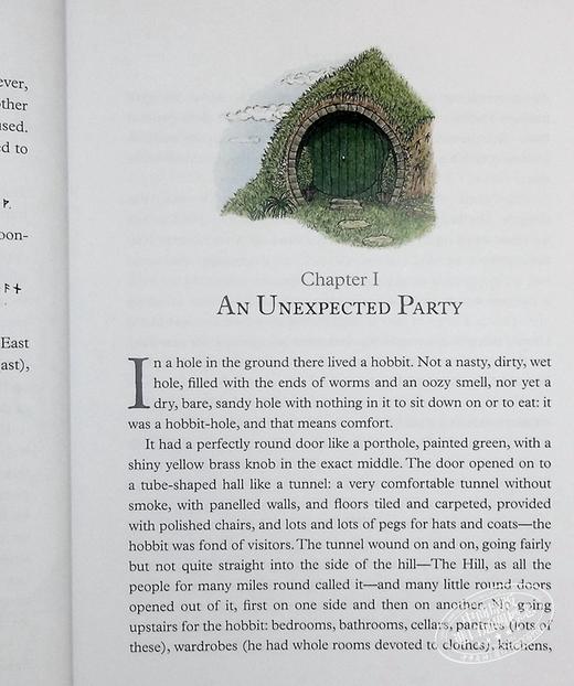 【中商原版】霍比特人Jemima Catlin插图版 英文原版 The Hobbit  JRR Tolkien Illustrated by Jemima Catlin 商品图5