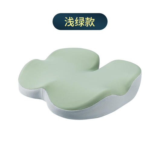 【包裹式坐垫】回弹记忆棉不塌陷  办公室椅子四季通用座垫 商品图7