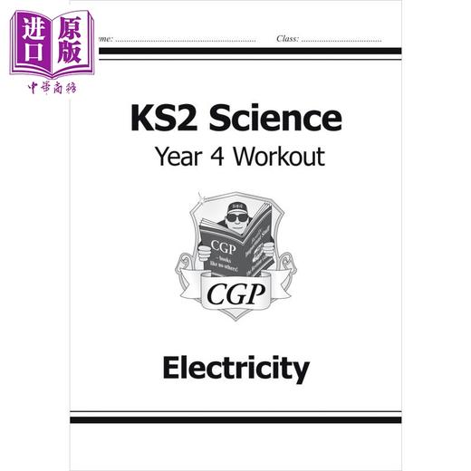 【中商原版】英国CGP KS2 Science Year Four Workout: Electricity 商品图0