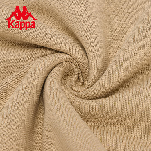 Kappa卡帕复古运动套头帽衫2023新款男撞色卫衣薄毛圈休闲长袖 商品图4