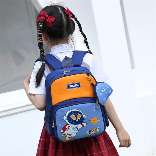 【开学季必备！高颜值儿童书包】韩版卡通高颜值儿童包包可爱女童双肩包大容量轻便透气幼儿园书包，舒适耐用，轻松装下所有书本文具。rysh 商品图2