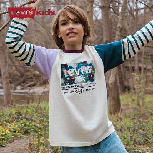 LEVIS 秋 大童小童婴童 儿童童装长袖T恤 LVN-FF-K021 商品图0