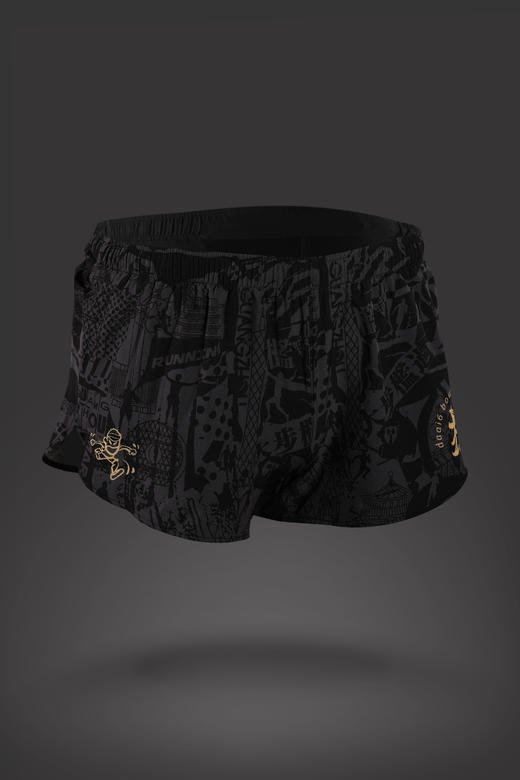 严素跑步运动短裤 大步槛过 男/女竞速款 三口袋 快干 轻量  严素态度 商品图2