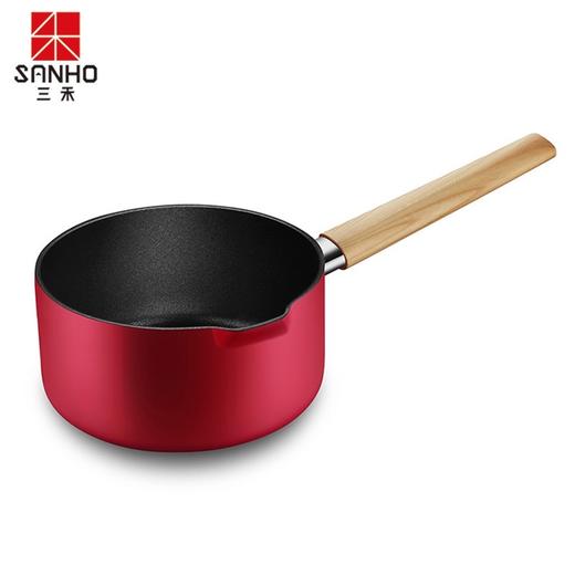 三禾不粘奶锅钛级天工宝宝婴儿辅食锅16cm 商品图1