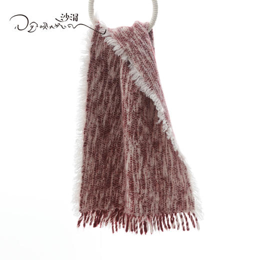 西藏手工艺氆氇双色围巾SJF95P562W 商品图3