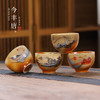 「四款可选！复古风品茗杯」今丰唐清水柴烧大号主人茶杯 陶瓷手绘茶杯简约复古风品茗杯茶碗餐饮用具 商品缩略图0