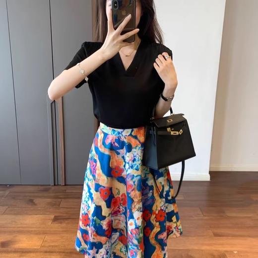 裁缝学苑AQ197设计感中长款A字裙伞裙半裙纸样 女装裙子服装打板 商品图1