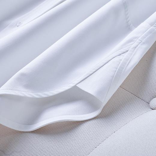 2023秋装新款纯棉白衬衫女长袖宽松简约女士衬衣A2695 商品图3