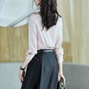 2023秋装新款衬衫女长袖宽松雪纺衫系带女士衬衣A2566 商品缩略图2