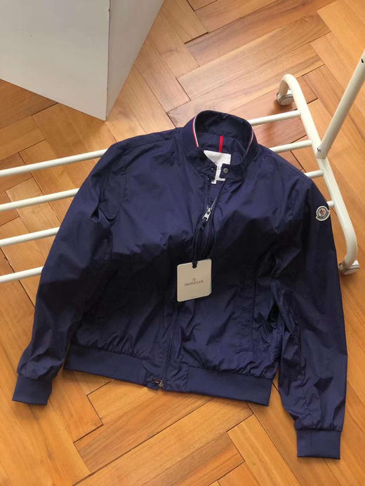 Moncler/蒙口 22SS  LOGO徽标 压纹立领 轻薄尼龙 夹克外套 顶级版本 商品图1