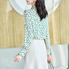 2023秋装新款衬衫女长袖宽松雪纺衫波点女士衬衣A2368 商品缩略图1