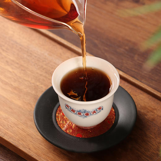 压箱底·好事连连普洱茶 越藏越香 2023年云南普洱熟茶 饼茶 商品图4